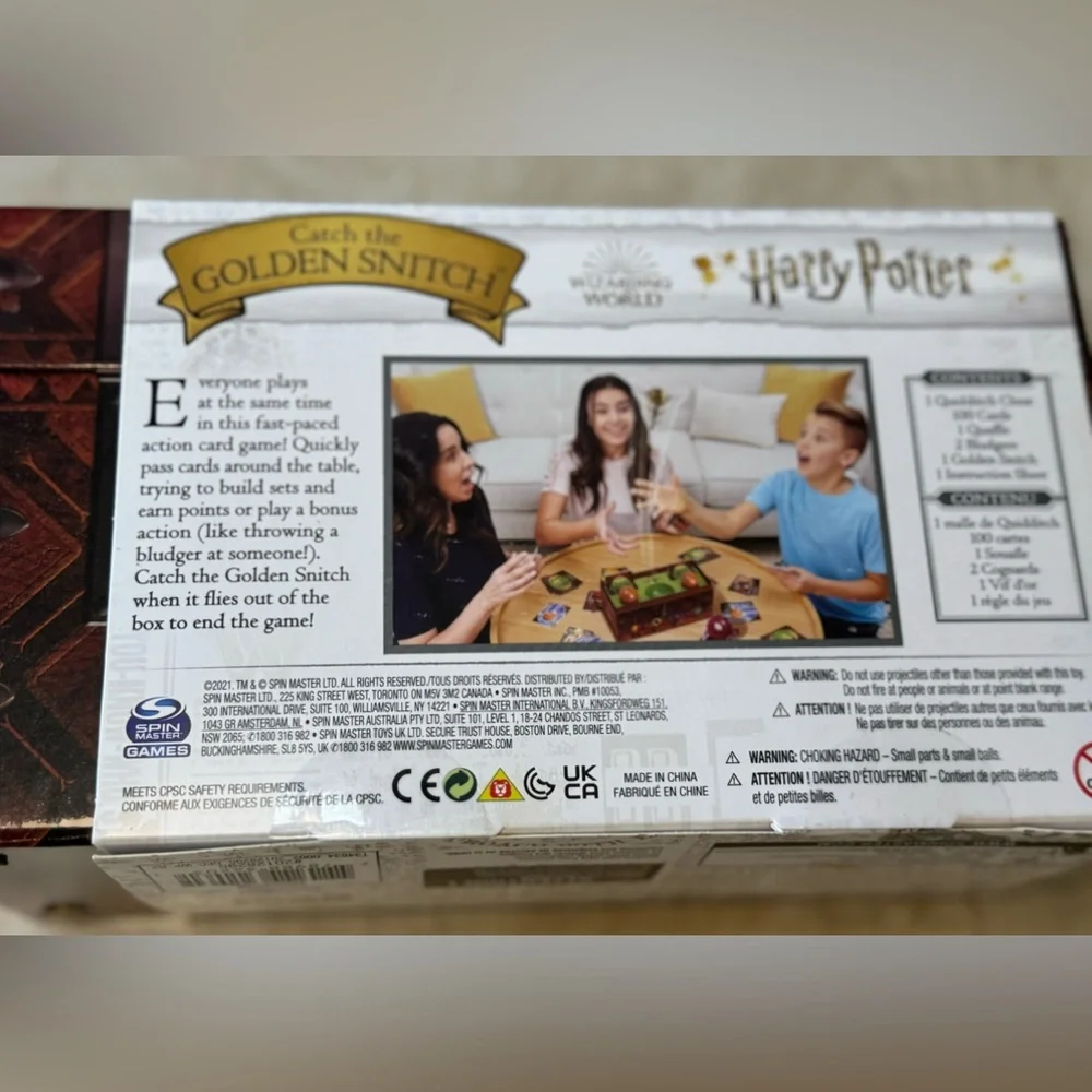 Harry Potter Catch the Golden Snitch Game